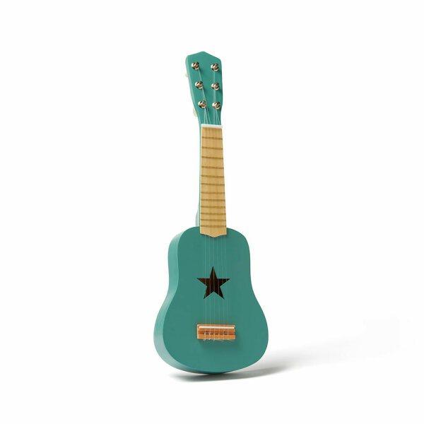 Green Wooden Guitar
