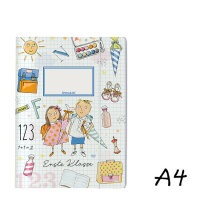 DIN A4 Elasticated Folder First Day of School