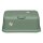 FunkyBox Wipe Dispenser Matte Leaf Green with Lucky Clover