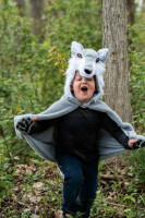 Great Pretenders Woodland Wolf Cape