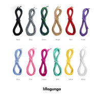 Lillagunga Rings - Oak - Black Ropes
