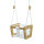 Lillagunga Toddler - Oak - White Leather Seat & White Ropes