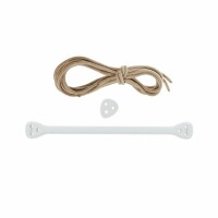 Lillagunga Bone - White Birch - Beige Ropes